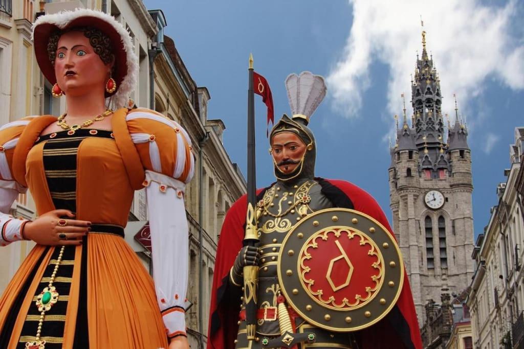 * Le Chic * Centre Ville Douai- 500M Place D'Armes Εξωτερικό φωτογραφία